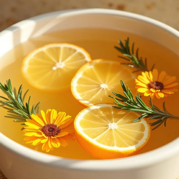 Rituel Énergie energizing bath ritual with citrus and rosemary